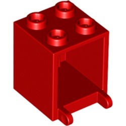 Boîte aux lettres, couleur Rouge, référence BrickLink 4345, élément LEGO 4261628.