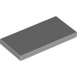 Le front gris : pièce LEGO 87079, couleur gris bleuté clair, élément 4560183.
