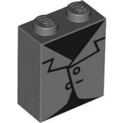 Le manteau imprimé : pièce LEGO 3245cpb126, couleur gris bleuté foncé, élément 6318489.