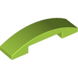La bordure vert citron : pièce BrickLink 93273, couleur vert citron, élément LEGO 4617069.