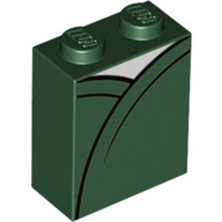 La robe de Voldemort : référence BrickLink 3245cpb175, couleur vert foncé, élément LEGO 6345728.