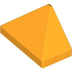 Le bec orange clair vif : pièce BrickLink 15571, couleur orange clair vif, élément LEGO 6382584.
