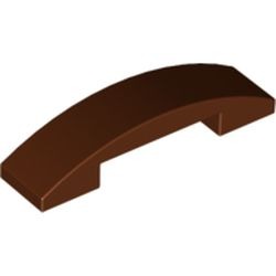 Les grandes courbes marron de Coyote : pièce BrickLink 93273, couleur marron rougeâtre, élément LEGO 4658005.