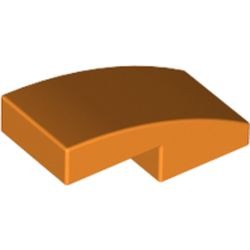Les mèches orange incurvées : pièce BrickLink 11477, couleur orange, élément LEGO 6055069.