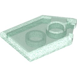 Les ailes satinées de Clochette : pièce BrickLink 22385, couleur bleu clair transparent satiné, élément LEGO 6339228.