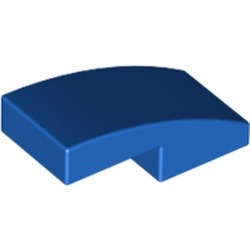 Les petites courbes bleues : pièce BrickLink 11477, couleur bleu, élément LEGO 6055065.