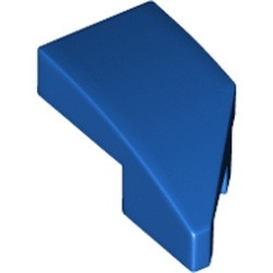 Les petits contours bleus gauches : pièce BrickLink 29120, couleur bleu, élément LEGO 6172414.