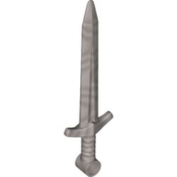 L’épée argentée de Gandalf : pièce LEGO 66964, couleur argenté mat, élément 6295400.