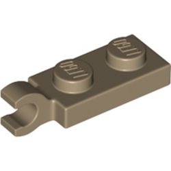 Clip de branche, beige foncé, référence BrickLink 63868, élément LEGO 6354662.