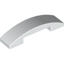 Rebord courbe du pot, blanc, référence BrickLink 93273, élément LEGO 6023806.