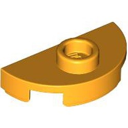 Détail jaune de chaussure, jaune orangé, référence BrickLink 1745, élément LEGO 6510065.