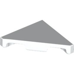 Plastron triangulaire de Shadow, blanc, référence BrickLink 35787, élément LEGO 6217875.