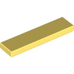 La bande jaune clair du visage de Joie : pièce BrickLink 2431, couleur jaune clair vif, élément LEGO 6289722.
