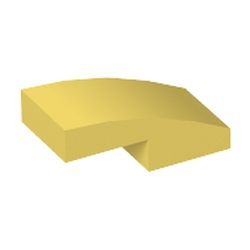 Les petites courbes blondes : pièce BrickLink 11477, couleur jaune clair vif, élément LEGO 6147726.