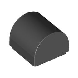 Les boucles noires de Mirabel : pièce BrickLink 49307, couleur noir, élément LEGO 6273589.
