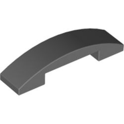 Les longues courbes grises : pièce BrickLink 93273, couleur gris bleuté foncé, élément LEGO 4648256.