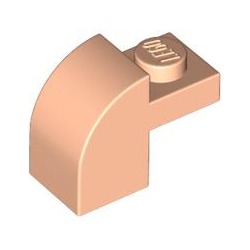 Arc du museau, nougat clair, référence BrickLink 6091, élément LEGO 6509880.