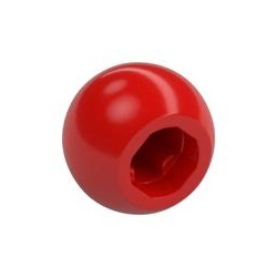 Le nez rond rouge de Baggy : pièce LEGO 32474, couleur rouge, élément 4290714.