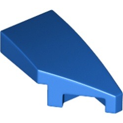 La pointe bleue droite du masque de Leonardo : pièce BrickLink 29119, couleur bleu, élément LEGO 6172411.