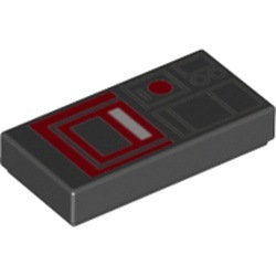 Rendu LEGO — Enregistreur vidéo, couleur noir.
